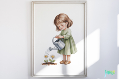 Garden Watercolor Clipart Product Image 2