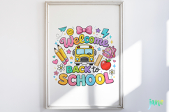 Back To School Sublimation Png Clipart Product Image 5