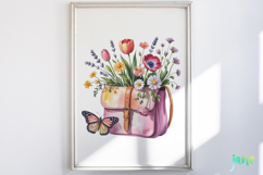 Watercolor Spring Flowers Clipart Product Image 2