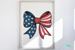 America Bow 4th of July Sublimation Product Image 2