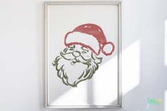Watercolor Vintage Christmas Clipart Product Image 2