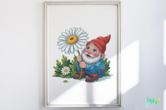 Spring Gnome Clipart Product Image 2