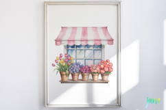 Watercolor Spring Flowers Clipart Product Image 2