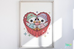 Animal Couple Hug Cupcake Product Image 2