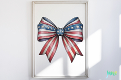 America Bow 4th of July Sublimation Product Image 5