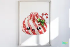 Glitter Christmas Dumpling Clipart Product Image 5