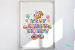 Just A Girl Who Loves Squishies Clipart Product Image 5