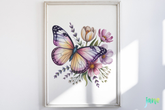 Watercolor Spring Flowers Clipart Product Image 2