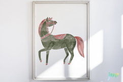 Watercolor Vintage Christmas Clipart Product Image 2