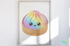 Glitter Dumpling Clipart Product Image 5