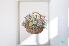 Watercolor Spring Flowers Clipart Product Image 2