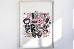 First Day of Pre-K Clipart PNG Product Image 4