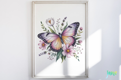 Watercolor Spring Flowers Clipart Product Image 2