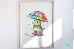 Funny Alligator Clipart Product Image 4