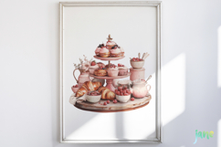 Watercolor Baking Clipart Sublimation Product Image 2