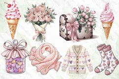 Coquette Valentine Bundle Clipart Product Image 6