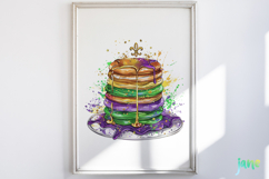 Mardi Gras Watercolor Clipart Product Image 2