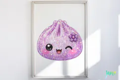 Glitter Dumpling Clipart Product Image 5