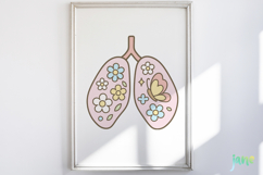 Flower Nurse Life Svg Clipart Product Image 2