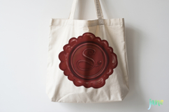 Red Wax Stamp Letter Clipart Bundle Product Image 7