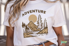Vintage Outdoor Adventure &amp; Camping SVG Product Image 5