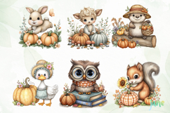 Cute Halloween Clipart Sublimation Product Image 3