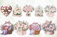 Coquette Valentine Bundle Clipart Product Image 7