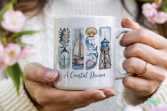 Fisherman Brushstroke Clipart Product Image 3