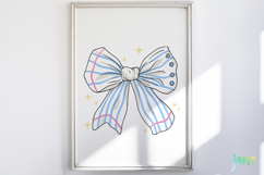 Teacher Coquette Bows SVG PNG Bundle Product Image 2