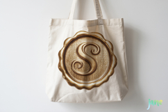 Gold Wax Stamp Letter Clipart Bundle Product Image 2