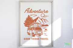 Vintage Outdoor Adventure &amp; Camping SVG Product Image 2