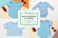 Mockup collection of baby clothes Product Image 1