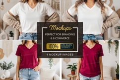 T-shirt mockup Product Image 1