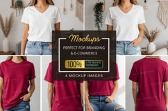 T-shirt mockup Product Image 1