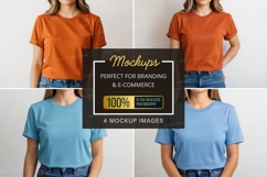 T-shirt mockup Product Image 1