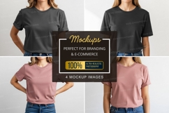 T-shirt mockup Product Image 1