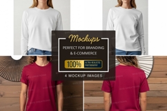 T-shirt mockup Product Image 1