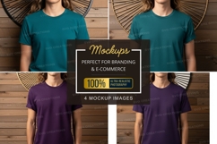 T-shirt mockup Product Image 1