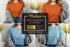 T-shirt mockup Product Image 1