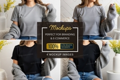 T-shirt mockup Product Image 1