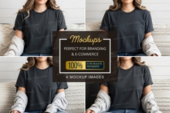 Casual t-shirt mockup Product Image 1