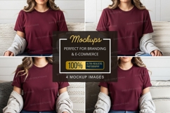 T-shirt mockup Product Image 1