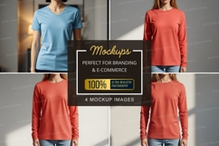 T-shirt mockup Product Image 1