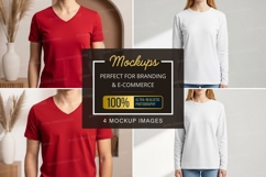 T-shirt mockup Product Image 1