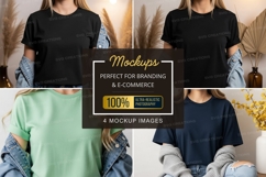 T-shirt mockup Product Image 1