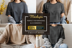 Cozy t-shirt mockup Product Image 1