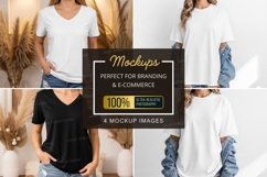 T-shirt mockup Product Image 1