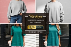 Casual t-shirt mockup Product Image 1