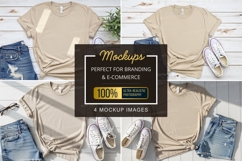 Casual summer outfit t-shirt mockup Product Image 1