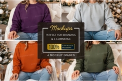 Cozy winter t-shirt mockup Product Image 1